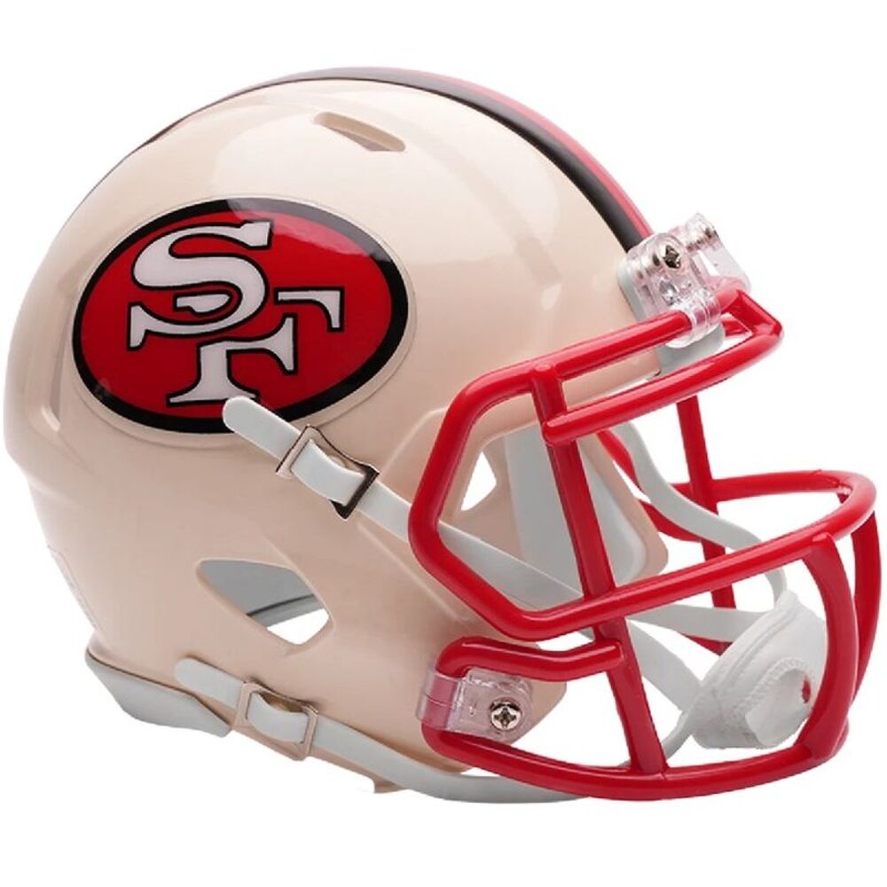 San Francisco 49ers Riddell Retro Collection NFL Mini Helmet